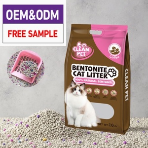 Litière pour chat en bentonite 10L, agglomération rapide, haute absorption, sable pour animaux de compagnie, arena para gato - Product Image 1