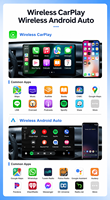 Adaptateur CarPlay sans fil, Boîtier CarPlay, Adaptateur USB pour voiture, Boîtier USB sans fil Apple pour voiture