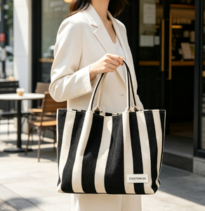 <b>Canvas</b> <b>Tote</b> <b>Bag</b> with Custom Logo Reusable Eco-Friendly Design Custom Capacity for Shopping & Daily Use All Seasons - Product Image 3