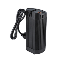 Inversor de Corriente para Auto OEM, Cargador de 12 Voltios a 220 Voltios, USB para Auto, Inversor de 200w para Laptop