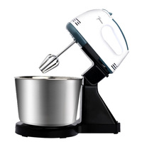 Vente en gros de batteur à oeufs de bureau électrique support/table en plastique petit batteur mélangeur de crème à pâte pour usage domestique