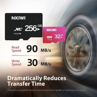 Carte mémoire SD NKIWI en gros d'usine 128 Go TF 256 Go pour téléphone, appareil photo, GPS