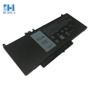 RUIHUA nouvelle batterie d'ordinateur portable pour <span class=keywords><strong>dell</strong></span> externe E5450 <span class=keywords><strong>E5470</strong></span> E5550 E5570 TXF9M 79VRK 07V69Y 7.6V 62Wh 6MT4T batterie pour ordinateur portable - Product Image 1