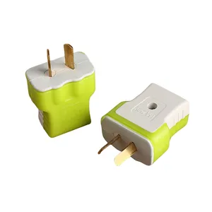 Wholesale Electric plug Large rotary 1.4 cm thick pure copper integrated rubber coated explosion-proof two pole plug