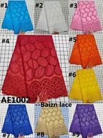 Bazin riche avec perles pour femmes, nouveau design, AE1002, 2020