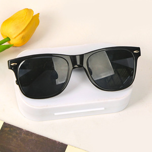 Unisex Aviator Sunglasses UV390 Polarized Plastic <b>Frame</b> Acrylic Lens <b>Grey</b> Color Driving Glasses - Product Image 3