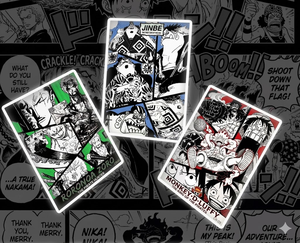 DM gros Pirate Anime acrylique Art conseil océan aventure aveugle boîte 3D Shikishi mystère Pack carte à collectionner jouet - Product Image 3