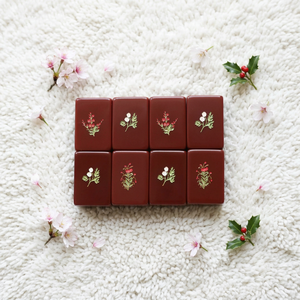 Juego de Mahjong de Lujo Personalizado, Portátil, con Fichas de Chocolate, Técnica de Pintura Lacada, Acrílico, Estilo Americano, Plegable, Metálico - Product Image 6