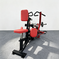 Équipement de fitness commercial le plus vendu : Banc de musculation plat pour l'entraînement des dos et des épaules en acier
