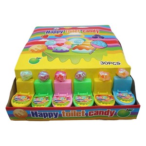Logotipo personalizado Halal Kids Candy Toy Funny Toilet Lollipops and Popping Candy - Product Image 2