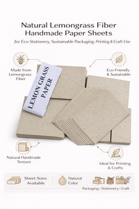 Hojas de Papel Especial Ecológicas y Biodegradables con Textura Natural para Papelería, Manualidades, Impresión y Embalaje - Product Image 6