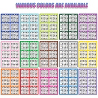 Tarjetas de Visita Personalizables al por Mayor, Papel/Cartón Offset, Impresión Digital, 9 Páginas en una Hoja, Logotipo Personalizado, Laminado con Película, Popular