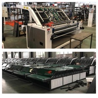 Máquina Laminadora de Cartón Corrugado Semiautomática de 3 Capas, Máquina de Laminación de Láminas de Cartón para Fabricación de Cajas de Cartón