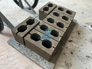 Mesin Pembuat Blok Beton QT4-25 Tipe Populer untuk Blok Berongga dan Blok Padat dengan Harga Pabrik di Afrika - Product Image 2