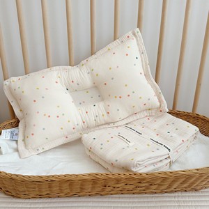 Manta de gasa de cuatro capas de algodón estilo clase A, juego de edredón inspirado en Ins Blogger con ropa de cama envolvente para niños - Product Image 2