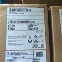 Tarjeta Adaptadora de Red Mellanox Connect X 6 Dx de Doble Puerto 100GbE QSFP28 MCX631102AN-ADAT, MCX631102AN ADA PCIe 4.0 X16