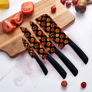 Ensemble de couteaux de chef à prix d'usine populaire, couteaux de cuisine professionnels, en plastique, compatibles lave-vaisselle, pour utilisation commerciale dans les restaurants, gratuits - Product Image 3