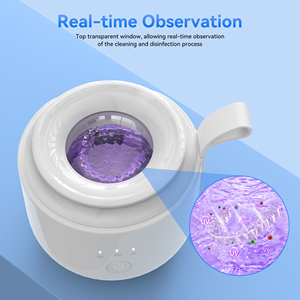 נטענת נייד שואב אבק קולי מכונת ניקוי עמוק מצבי ניקוי עמוק עבור לילה מאבטח לילה aligners fcc בית - Product Image 2