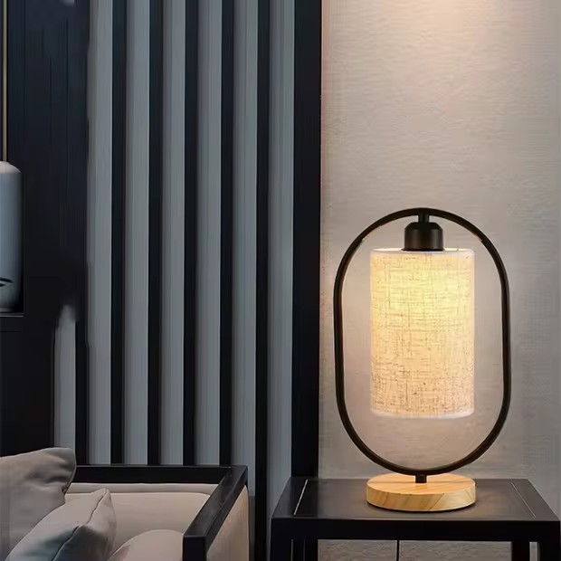 table lamp wooden