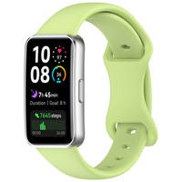 Schmetterlings schnalle Silikon Uhren armband für Huawei Band 8 9 10 Silikon Smart Watch Ersatz Armband Correa Armband (WB1130T)