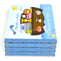 Dickes Recycling papier Karton Buchdrucker Runde Ecke Hochwertiges Baby karten buch Drucken Druck karton Buch