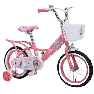 Ce fram de aço de alto carbono 12 polegadas, cor rosa, crianças, bicicleta, bonito, 3 a 5 anos de idade, para a menina, crianças, bicicleta, venda imperdível