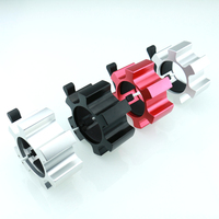 Haute Qualité 50mm Coloré En Aluminium Barbell Colliers Haltérophilie Barbell Clips Pinces