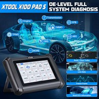 2026 X100 PADS Key Programmer with Built-in CAN FD DOIP Full System Diagnosis Supports 23 Service Functions Online Update