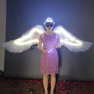 Gran oferta rendimiento alas de mariposa Prop alas de Ángel brillantes Halloween Navidad Diwali fiesta decoraciones vestido Bar atmósfera - Product Image 1