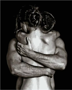 Tableau <span class=keywords><strong>sur</strong></span> toile <span class=keywords><strong>femme</strong></span> nue classique, impression de mode féminine style dessin animé, <span class=keywords><strong>peinture</strong></span> au pistolet noir et blanc, affiche corporelle rectangulaire verticale pour la maison - Product Image 2
