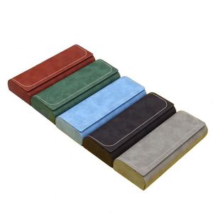 Wholesale Eyewear Accessories Bulk Large Sunglasses Hard <b>Case</b> Iron Embossing Recycled Materials Elder Reading Matt Lamination - Product Image 3