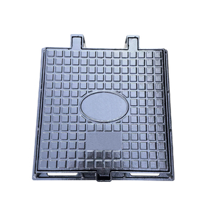 Bìa vuông với khung vuông en124 dễ uốn sắt gang D400 tùy chỉnh cửa cống Bìa bản lề Đen Gasket đường an toàn - Product Image 6