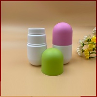 Bouteilles vides en plastique de capsule de bouteille blanche du HDPE 100ml avec des couvercles de couleur