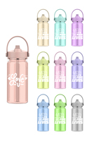 Bouteille d'eau en plastique durable et réutilisable sans BPA, bouteille d'eau portable en matériau épais pour les voyages en plein air, la salle de sport et le bureau.