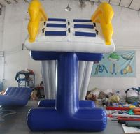 Yacht gonflable professionnel, équipement de jeu d'eau, pour bateau, Dock, Yacht, à vendre