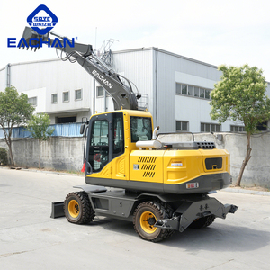EACHAN Full Functionality <strong>10</strong> Ton Wheel Excavator Euro 5 Hydraulic Engineering Excavator Diesel All Terrain Hydraulic Digger - Product Image 5