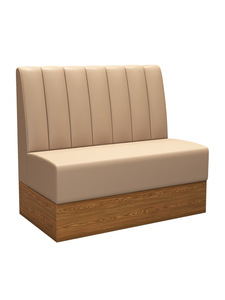 Bộ bàn ghế gỗ kết hợp phục vụ ăn uống thương mại dành cho quán trà sữa, đồ ăn nhẹ, pizza, burger, nhà hàng - Product Image 5