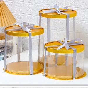 Mubarak-caja <span class=keywords><strong>de</strong></span> plástico con ventana para <span class=keywords><strong>pastel</strong></span> <span class=keywords><strong>de</strong></span> cumpleaños, caja <span class=keywords><strong>de</strong></span> papel para tarta <span class=keywords><strong>de</strong></span> <span class=keywords><strong>queso</strong></span> con ventana - Product Image 1