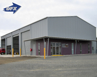 Bâtiment préfabriqué Offre Spéciale d'entrepôt de structure métallique d'isolation thermique de cadre de portail de conception modulaire