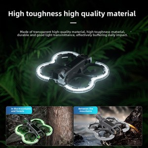 Anneau de protection anti-collision lumineux en matériau PC pour drone <span class=keywords><strong>Avata</strong></span> 2, accessoires pour drone - Product Image 4