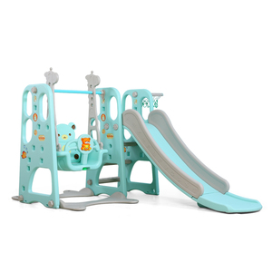 Cập Nhật Nhà Mini Sân Chơi <span class=keywords><strong>4</strong></span> Trong 1 Trẻ Em Bé Nhựa Trong Nhà Slide Và <span class=keywords><strong>Swing</strong></span> <span class=keywords><strong>Set</strong></span> Với Bóng Rổ Đứng - Product Image 1