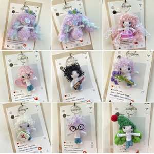 Muñeco Vudú <span class=keywords><strong>de</strong></span> Halloween, Colgante Hecho a Mano, Llavero, Cadena para Teléfono Móvil, Accesorios, Decoración <span class=keywords><strong>de</strong></span> Ambiente, Momia - Product Image 2