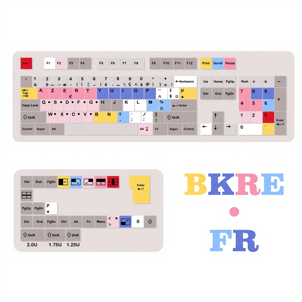 Black-FR-129 Keys