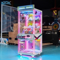 Machine à griffes commerciale à monnayeur pour attraper les peluches, équipement de jeu d'arcade pour centres de divertissement intérieurs et parcs d'attractions familiaux