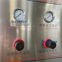 Machine automatique de vissage de bouchons pour bocaux en verre, avec alimentation automatique de capuchons métalliques et scelleuse