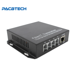 4 cổng FXO/FXS điện thoại qua IP Mạng sợi chuyển đổi cho RJ11 dòng PBX với Ethernet và đường dây điện thoại kết nối - Product Image 2