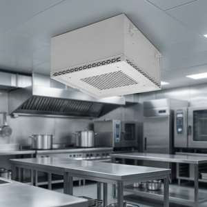 Nouvelle armoire de filtration d'air au charbon actif Nanoguard avec une efficacité de 95 % pour l'élimination des odeurs et des COV, purificateur d'air mobile sans conduit - Product Image 3