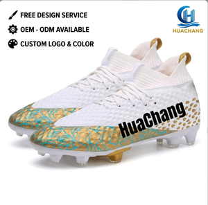 Chaussures de football pour hommes à tige haute pour intérieur, chaussures de <span class=keywords><strong>futsal</strong></span> professionnelles, chaussures de football pour <span class=keywords><strong>terrain</strong></span> <span class=keywords><strong>synthétique</strong></span> SG, Chuteiras De Futebol - Product Image 2