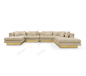 PZCN HOME Canapé Modulaire de Luxe Grande Taille pour Salon, Design Nuage, Décoration Thème Rivière - Product Image 1
