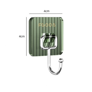 Luxury Acrylic <b>Wall</b> <b>Hook</b> Self-adhesive Transparent Traceless <b>Wall</b> <b>Hook</b> Hanger Towel <b>Hook</b> Bathroom Kitchen - Product Image 3